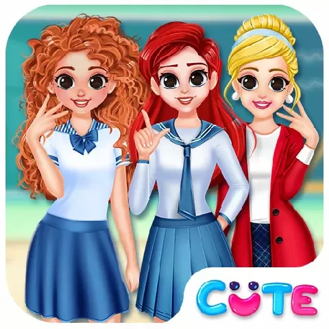 BFF Princess Back To School